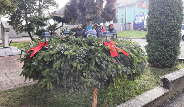 Adventný veniec 27.11.2022