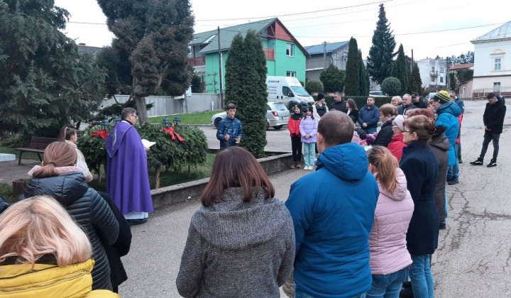 Adventný veniec 27.11.2022