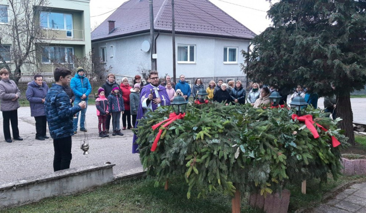 Adventný veniec 27.11.2022