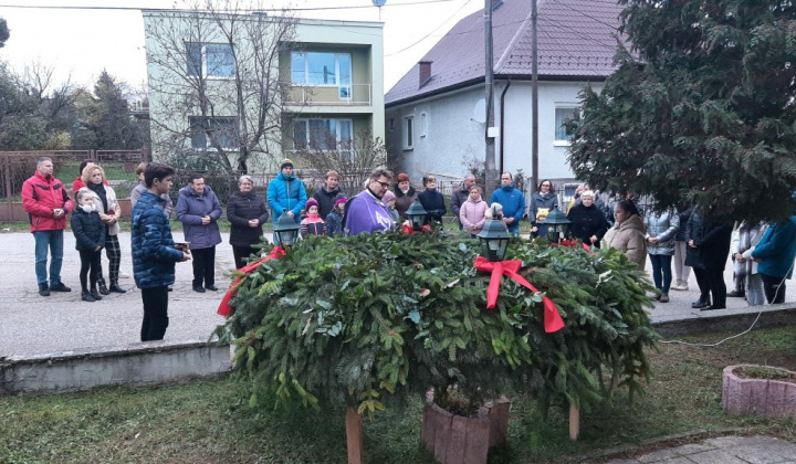 Adventný veniec 27.11.2022