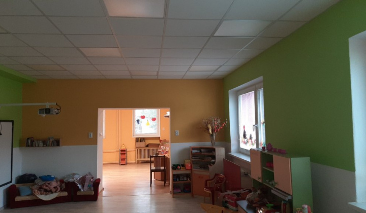 Kompletná rekonštrukcia elektroinštalácie MŠ